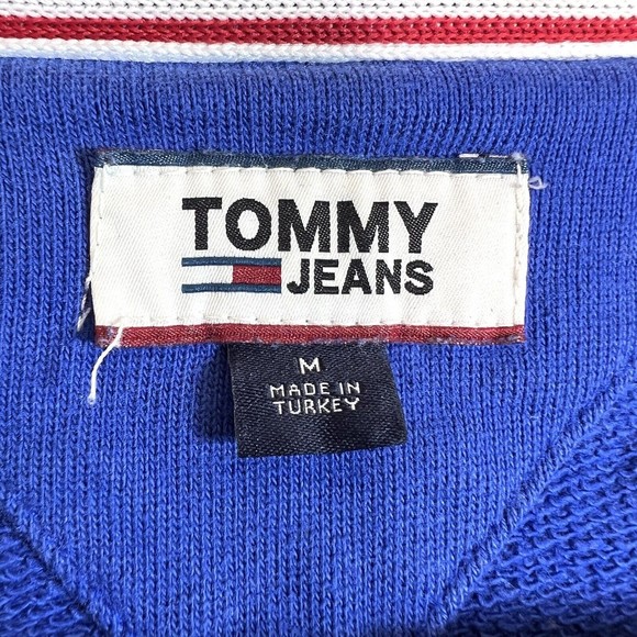 Tommy Hilfiger Mens Pullover Y2K Sweater Size Medium - Picture 7 of 11